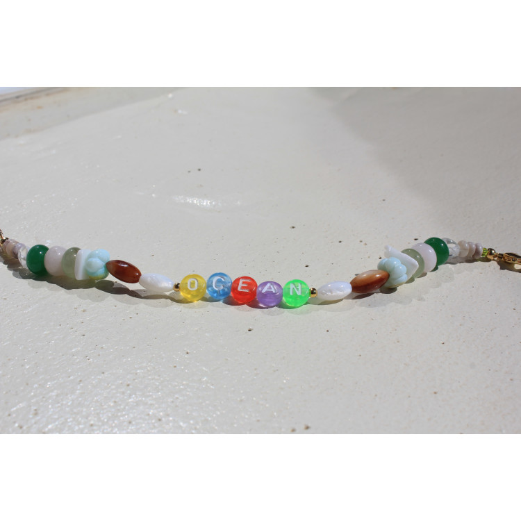 Bracelet Océan vert