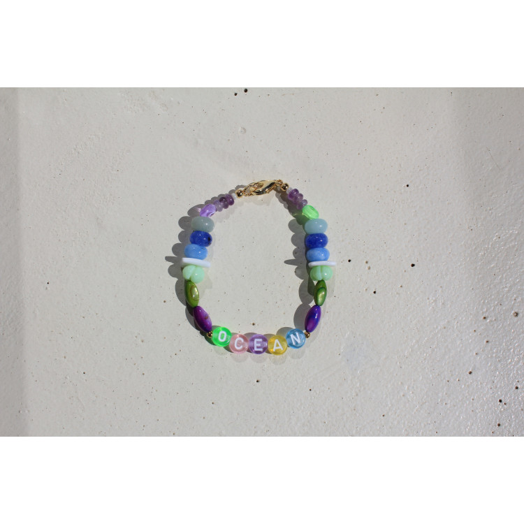 Bracelet Océan bleu
