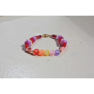 Bracelet Océan rouge