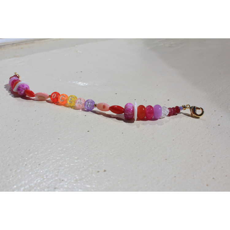 Bracelet Océan rouge