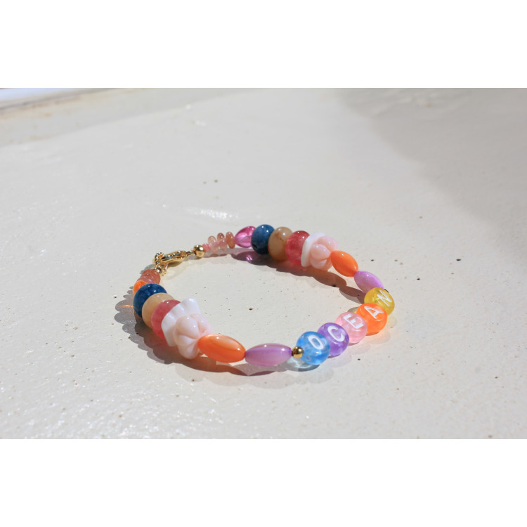 Bracelet Océan orange