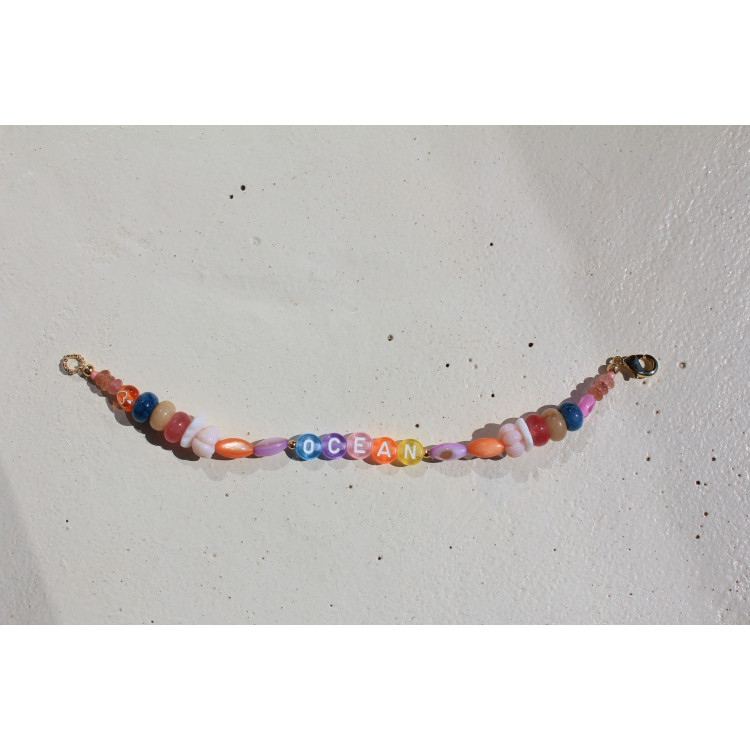 Bracelet Océan orange