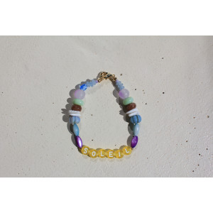 Bracelet Soleil jaune
