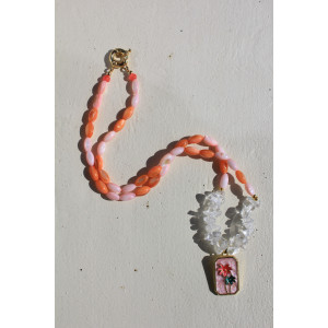 Collier Cancùn rose