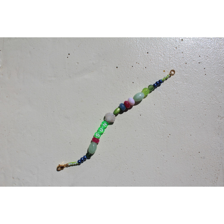 Bracelet Sun vert fluo