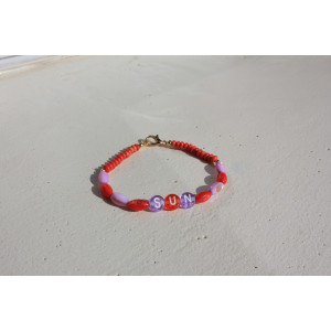 Bracelet Sun rouge