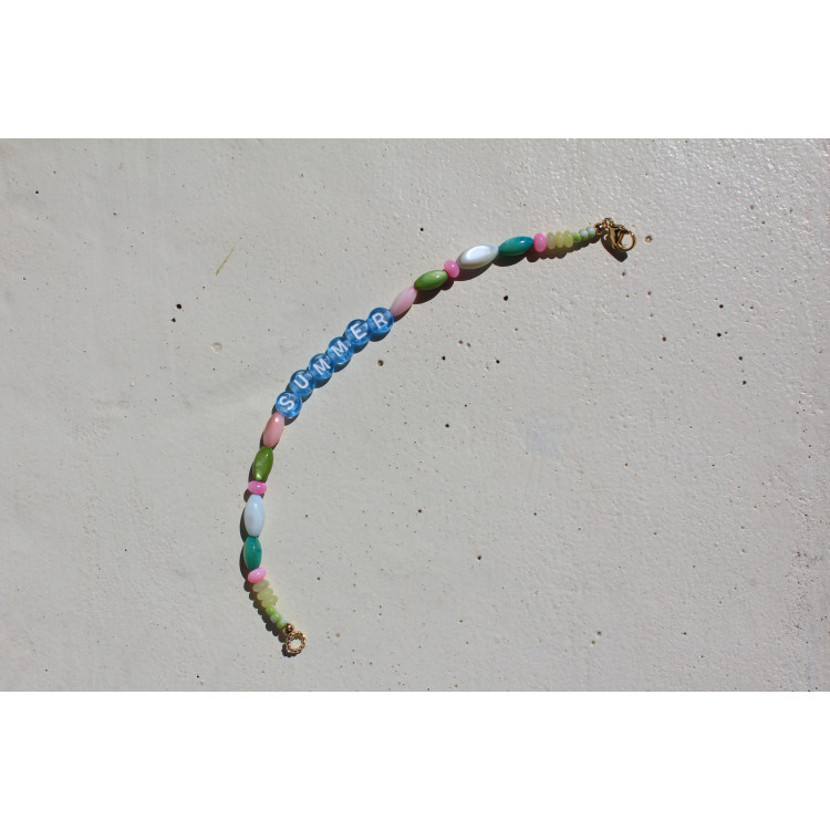 Bracelet Summer bleu
