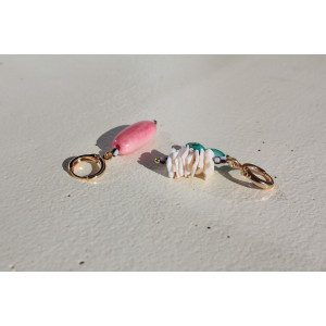 Boucles d'oreilles Paloma coquillages