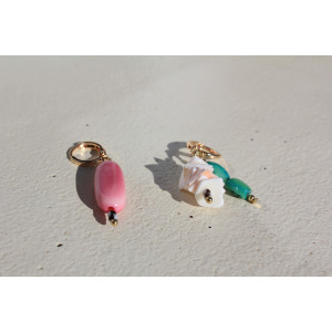 Boucles d'oreilles Paloma coquillages