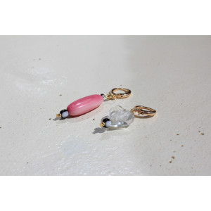 Boucles d'oreilles Paloma cœur