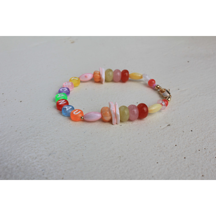 Bracelet Lacanau orange