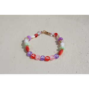Bracelet Lacanau rouge