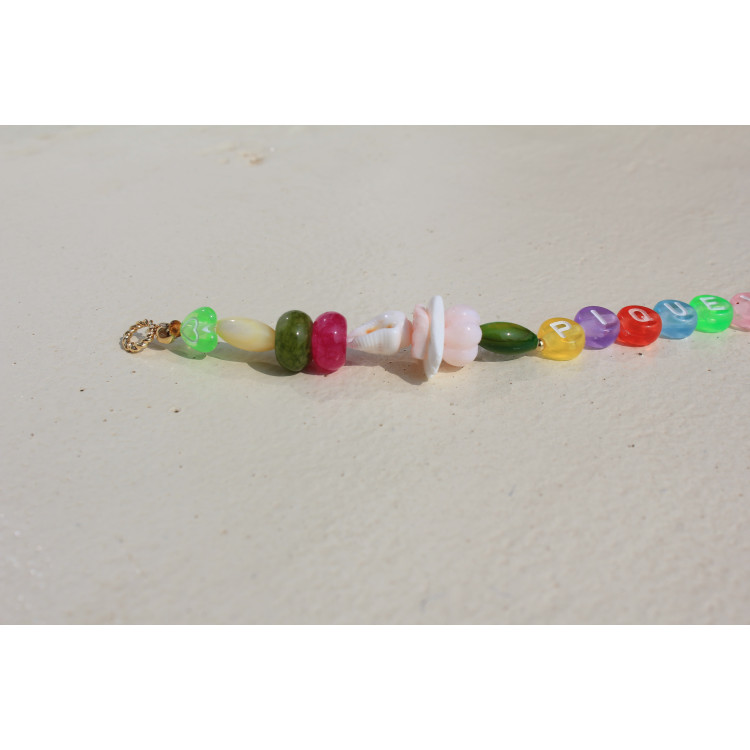 Bracelet Piquey rose