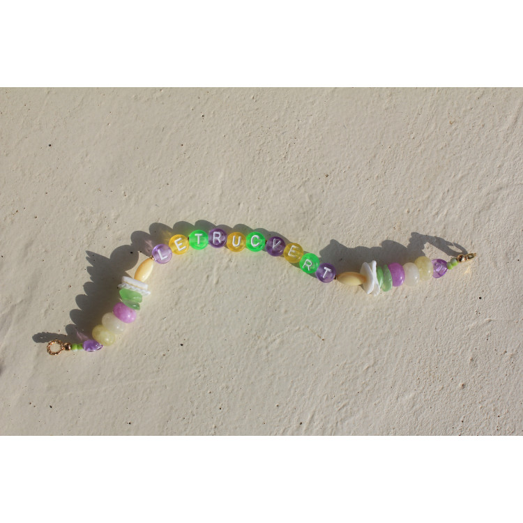 Bracelet Le truc vert