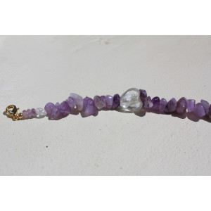 Bracelet Capri mauve