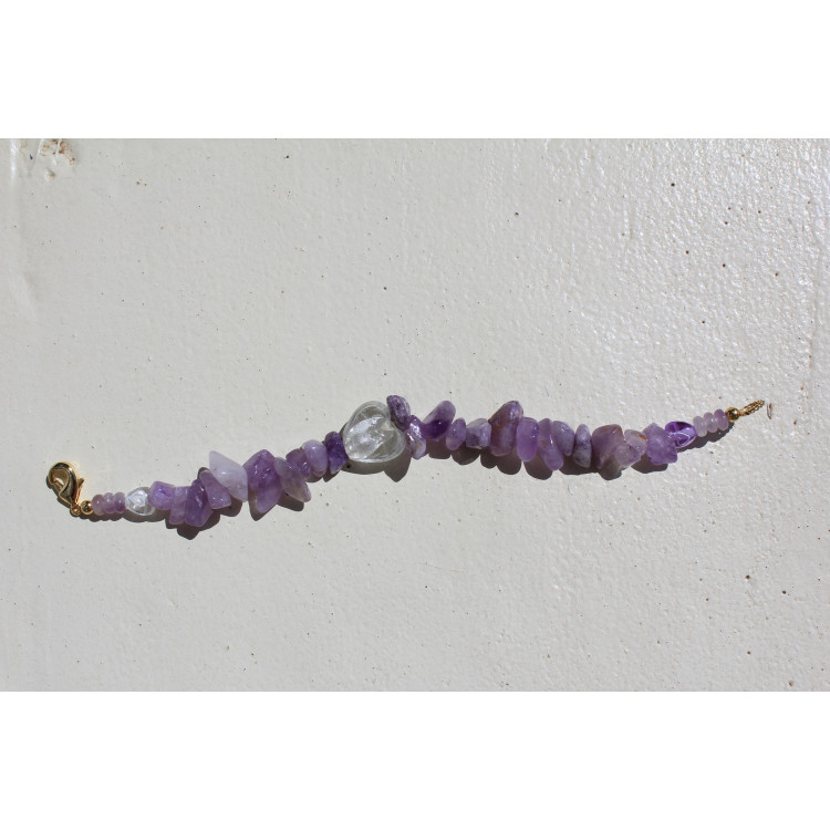 Bracelet Capri mauve