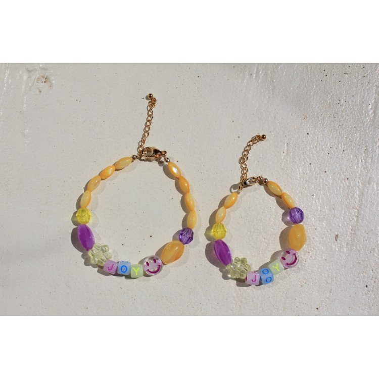 Bracelet Joy jaune