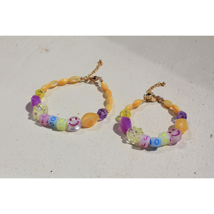Bracelet Joy jaune