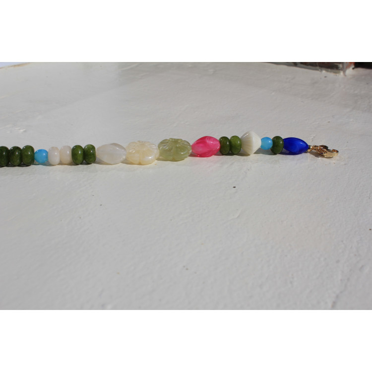 Bracelet Dahlia kaki
