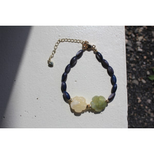 Bracelet Apolline vert kaki