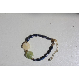 Bracelet Apolline vert kaki