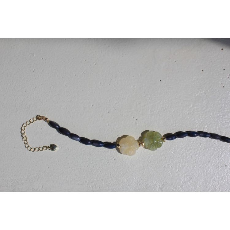 Bracelet Apolline vert kaki