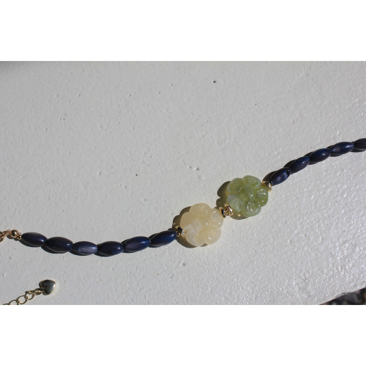 Bracelet Apolline vert kaki
