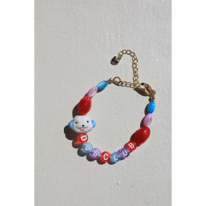 Bracelet Dog club bleu