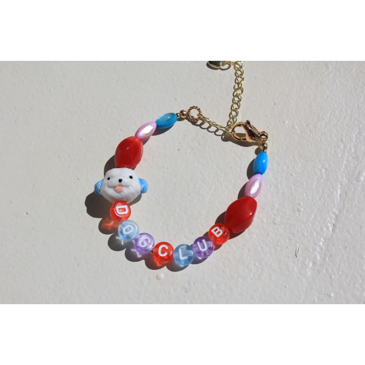 Bracelet Dog club bleu