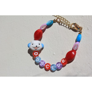 Bracelet Dog club bleu