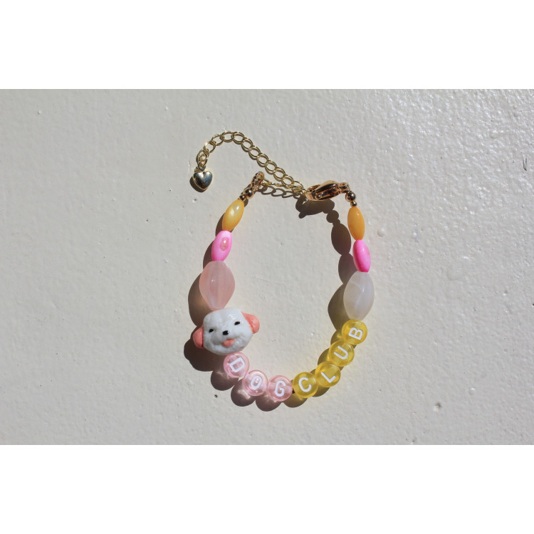 Bracelet Dog club rose
