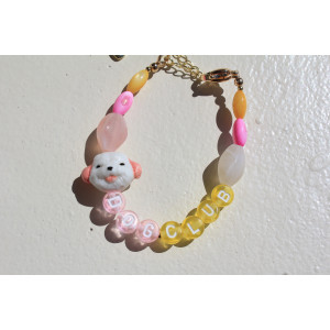 Bracelet Dog club rose