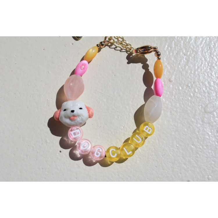 Bracelet Dog club rose