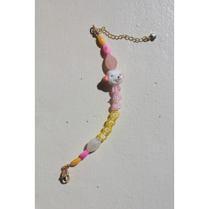 Bracelet Dog club rose