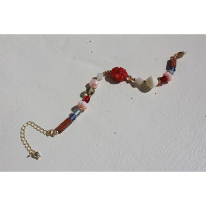 Bracelet Angèle bordeaux