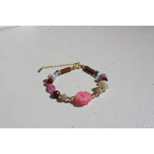 Bracelet Angèle rose