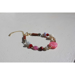 Bracelet Angèle rose