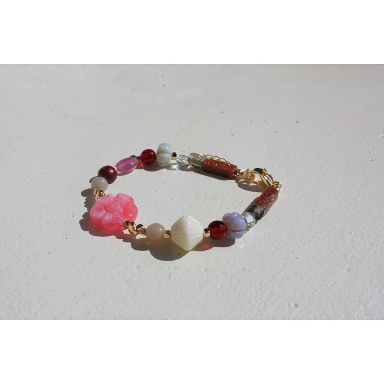 Bracelet Angèle rose