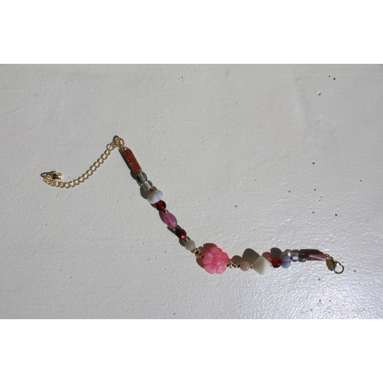 Bracelet Angèle rose