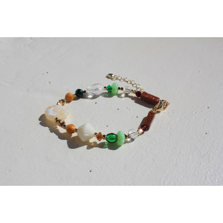 Bracelet Angèle Big crème