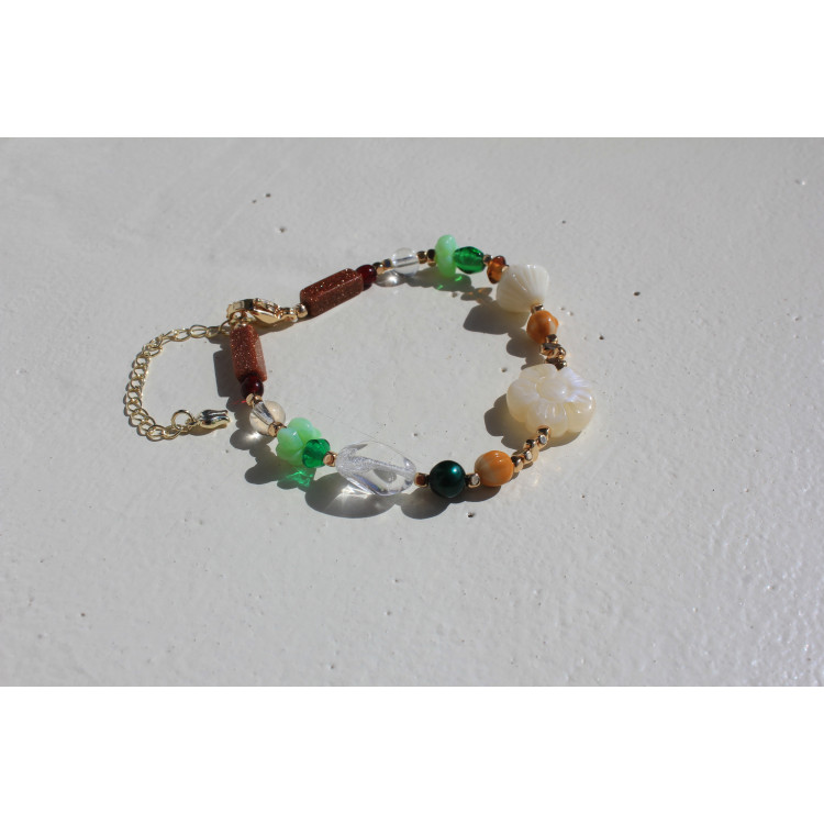 Bracelet Angèle Big crème