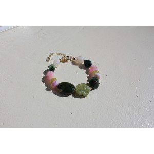 Bracelet Rose kaki