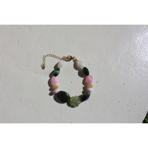 Bracelet Rose kaki