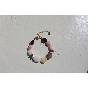 Bracelet Rose crème