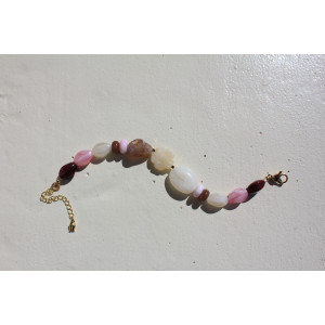 Bracelet Rose crème