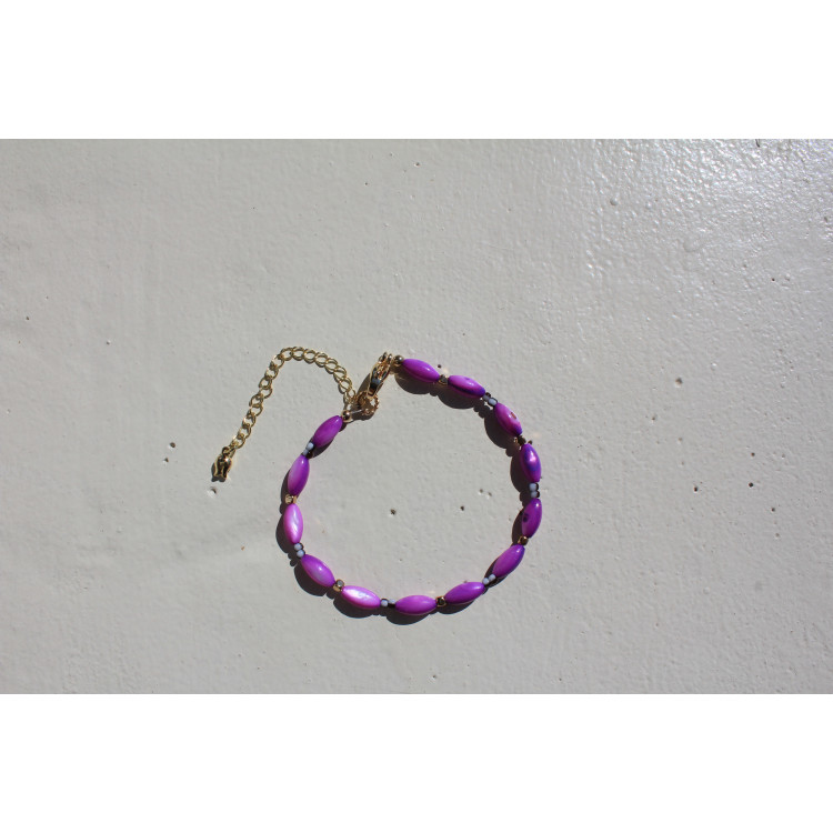 Bracelet Noée figue
