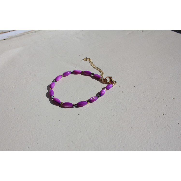 Bracelet Noée figue