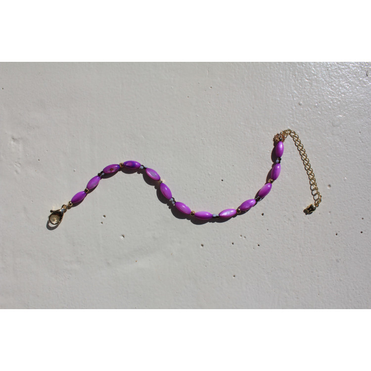 Bracelet Noée figue