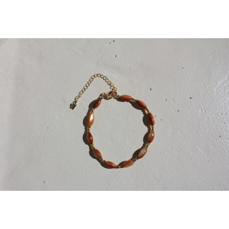 Bracelet Noée café