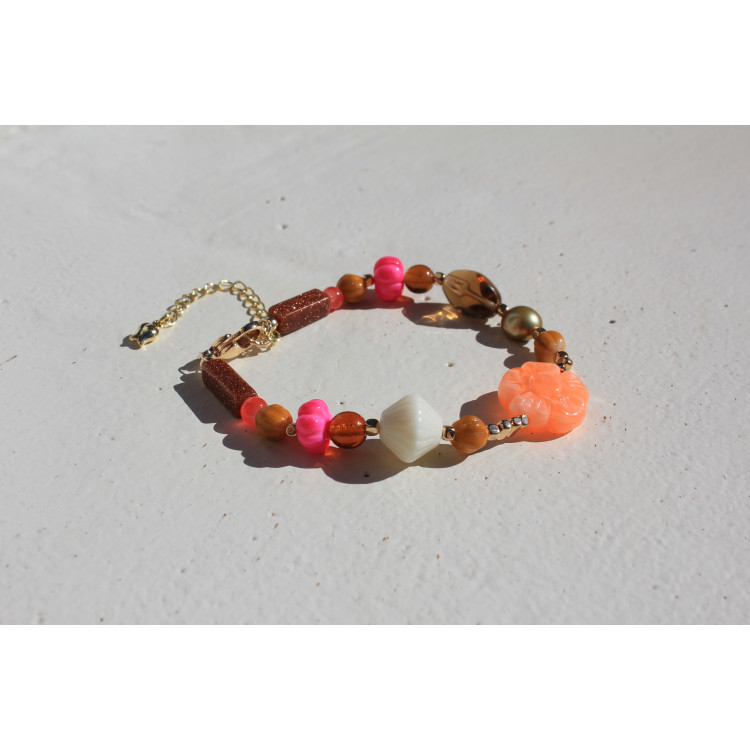Bracelet Angèle orange